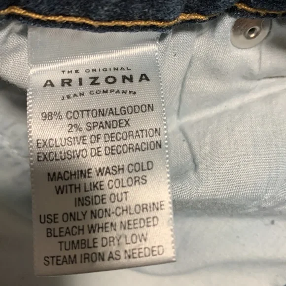 Arizona Jeanco. Favorite Flare jeans sz 15 long - Picture 11 of 11